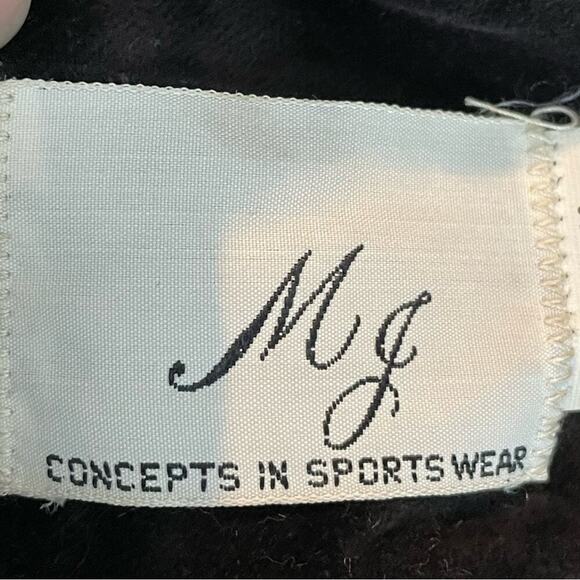 Vintage 70s velvet fitted formal two button blazer dark academia - Picture 4 of 6